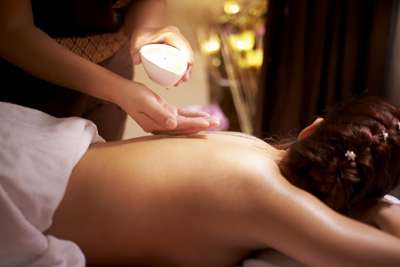 Thai Aroma-Kerzenmassage